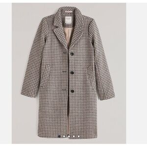 Abercrombie & Fitch Wool-Blend Dad Coat - XSP